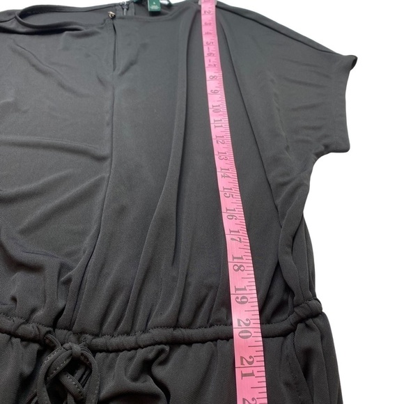 LAUREN RALPH LAUREN Drattea‎ Jumpsuit Black Keyhole Front SIZE S - Picture 9 of 12
